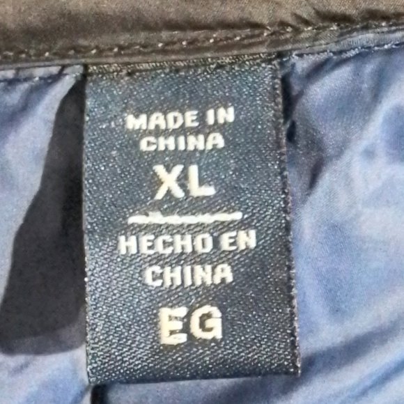 Docker's Quilted Puffer Jacket-Black-XL-New without Tags - Picture 3 of 4